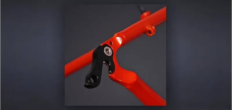 Kinesis 5T Crosslight Cyclocross Frame Orange 51cm-9